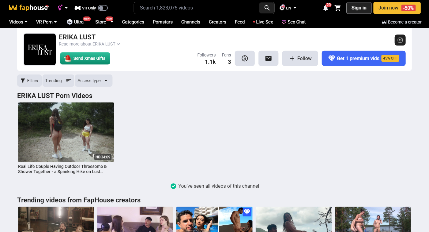 Desktop homepage interface screenshot